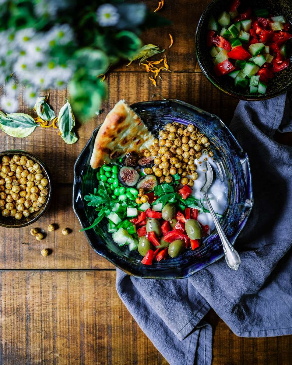 chickpea plate